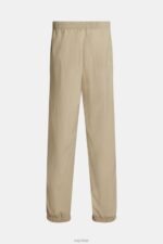 Esprit Relaxed fit joggers Men Sand Joggers P0D0X788 - Image 6
