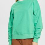 Esprit Relaxed Fit Sweatshirt Women Green Sweatshirts & Hoodies P0D0X524