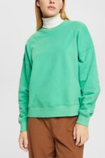 Esprit Relaxed Fit Sweatshirt Women Green Sweatshirts & Hoodies P0D0X524