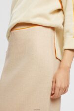 Esprit Rib knit pencil skirt Women Ice Skirts P0D0X432 - Image 3