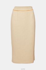 Esprit Rib knit pencil skirt Women Ice Skirts P0D0X432 - Image 5