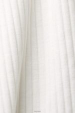 Esprit Rib knit tank top Women Off White Tank P0D0X93 - Image 4