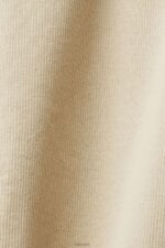 Esprit Ribbed jersey dress Women Sand Dresses P0D0X286 - Image 4