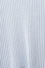 Esprit Ribbed jumper Women Pastel Blue Sweaters P0D0X274 - Image 4