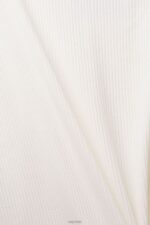 Esprit Ribbed long sleeve top Women Off White Long Sleeve P0D0X89 - Image 4