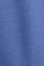 Esprit Ribbed tank top Women Grey Blue Tank P0D0X284 - Image 4