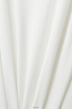 Esprit Ribbed tank top Women Off White Tank P0D0X301 - Image 4