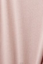 Esprit Ribbed tank top Women Old Pink Tank P0D0X14 - Image 4