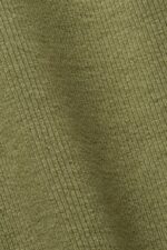 Esprit Ribbed tank top Women Olive Tank P0D0X283 - Image 4