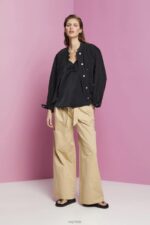 Esprit Satin strappy top Women Black Top P0D0X354 - Image 2