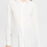 Esprit Shirt blouse, LENZING ECOVERO Women Off White Blouses P0D0X425