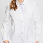Esprit Shirt blouse made of 100% cotton Women White Blouses P0D0X514