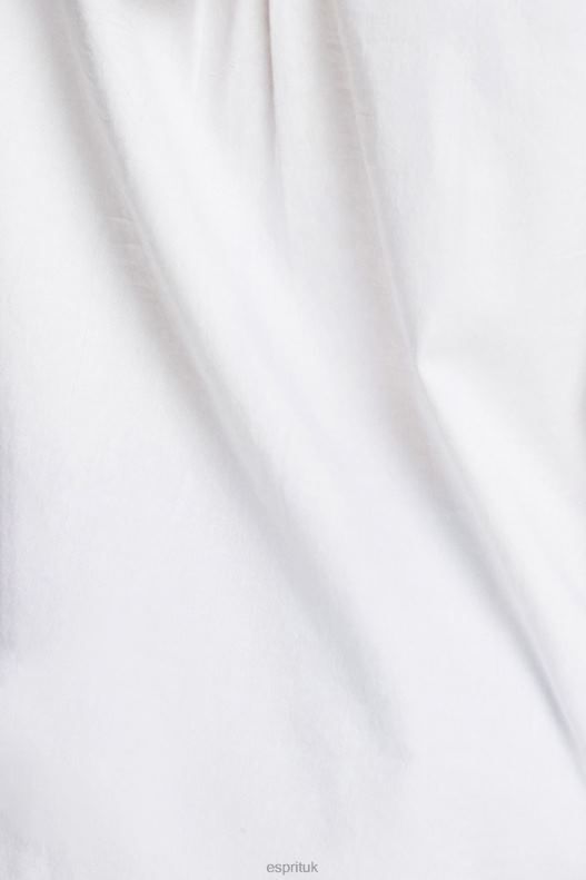 Esprit Shirt blouse made of 100% cotton Women White Blouses P0D0X514 - Image 4