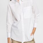 Esprit Shirt blouse, organic cotton Women White Blouses P0D0X541