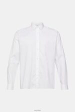 Esprit Shirt Men White Shirts P0D0X901 - Image 5