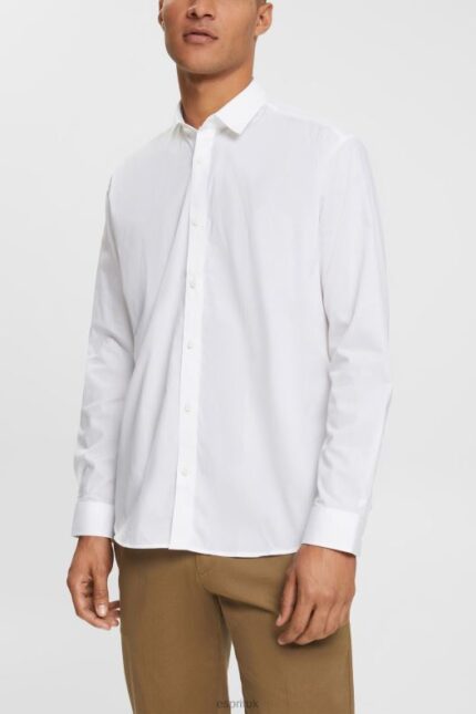 Esprit Shirt Men White Shirts P0D0X901