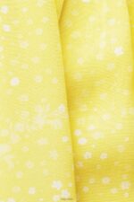 Esprit Short sleeve blouse with tie belt Women Light Yellow Blouses P0D0X222 - Image 4