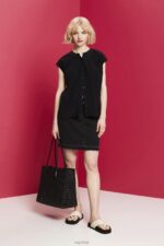 Esprit Short sleeve blouse Women Black Blouses P0D0X220 - Image 2