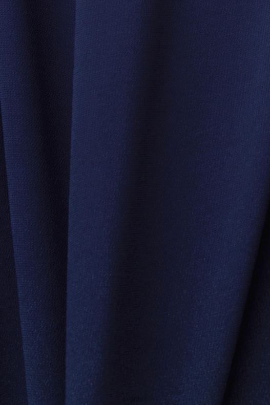 Esprit Sleeveless maxi dress with all-over floral pattern Women Navy Dresses P0D0X258 - Image 4
