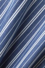 Esprit Slim fit denim shirt with stripes Men Ice Shirts P0D0X716 - Image 4