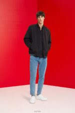 Esprit Slim fit shirt Men Black Shirts P0D0X853 - Image 2