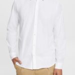 Esprit Slim fit shirt Men White Shirts P0D0X883