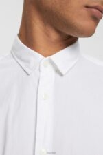 Esprit Slim fit shirt Men White Shirts P0D0X883 - Image 3