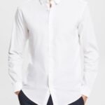 Esprit Slim fit shirt Men White Shirts P0D0X914