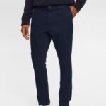 Esprit Slim Leg Chino Pants Men Navy Trousers & Pants P0D0X594
