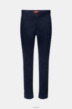 Esprit Slim Leg Chino Pants Men Navy Trousers & Pants P0D0X594 - Image 5