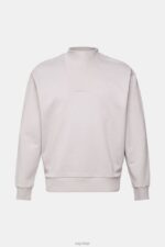 Esprit Stand-up collar sweatshirt Men Lavender Sweatshirts & Hoodies P0D0X953 - Image 5