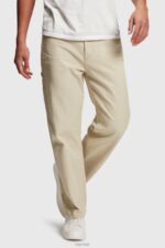 Esprit Straight fit carpenter chinos Men Sand Trousers & Pants P0D0X782