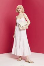 Esprit Strappy maxi dress Women Light Pink Dresses P0D0X234 - Image 2