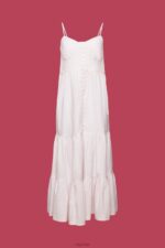Esprit Strappy maxi dress Women Light Pink Dresses P0D0X234 - Image 5