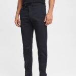 Esprit Stretch cotton chinos Men Black Trousers & Pants P0D0X902