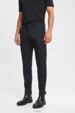 Esprit Stretch cotton chinos Men Black Trousers & Pants P0D0X902