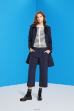 Esprit Striped cardigan Women Navy Sweaters P0D0X448 - Image 2