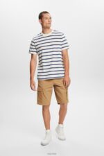 Esprit Striped jersey t-shirt, 100% cotton Men Ice T-Shirts P0D0X591 - Image 2