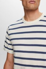 Esprit Striped jersey t-shirt, 100% cotton Men Ice T-Shirts P0D0X591 - Image 3