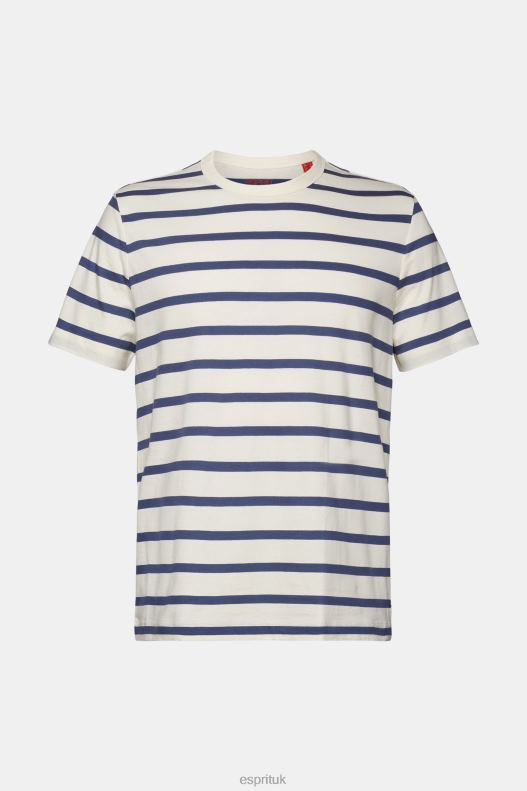 Esprit Striped jersey t-shirt, 100% cotton Men Ice T-Shirts P0D0X591 - Image 5