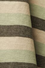 Esprit Striped jersey t-shirt, 100% cotton Men Light Green T-Shirts P0D0X735 - Image 4