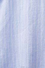Esprit Striped shirt, 100% linen Men Light Blue Lavender Shirts P0D0X597 - Image 4