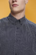 Esprit Striped sustainable cotton shirt Men Navy Shirts P0D0X706 - Image 3