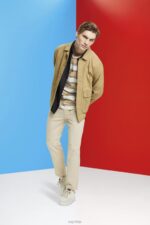 Esprit Striped sustainable cotton T-shirt Men Ice T-Shirts P0D0X707 - Image 2