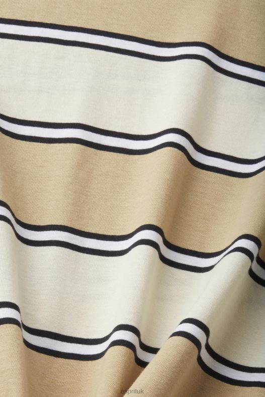 Esprit Striped sustainable cotton T-shirt Men Ice T-Shirts P0D0X707 - Image 4