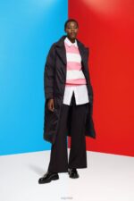 Esprit Striped sweatshirt Women Pink Sweatshirts & Hoodies P0D0X402 - Image 2