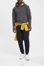 Esprit Sweatshirt hoodie Men Dark Grey Sweatshirts & Hoodies P0D0X887 - Image 2