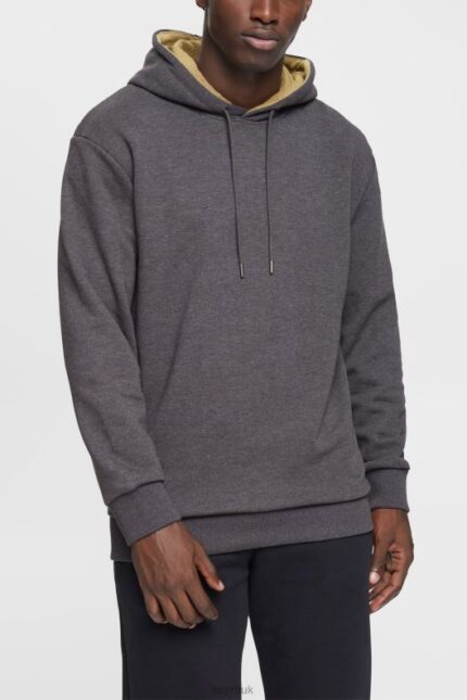 Esprit Sweatshirt hoodie Men Dark Grey Sweatshirts & Hoodies P0D0X887