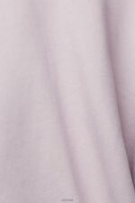 Esprit Sweatshirt with a zip pocket Men Lavender Sweatshirts & Hoodies P0D0X785 - Image 6