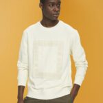 Esprit Sweatshirt with front print Men Ice Sweatshirts & Hoodies P0D0X711
